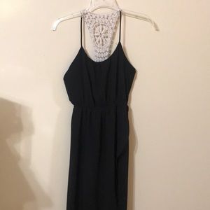 Slit high low summer dress